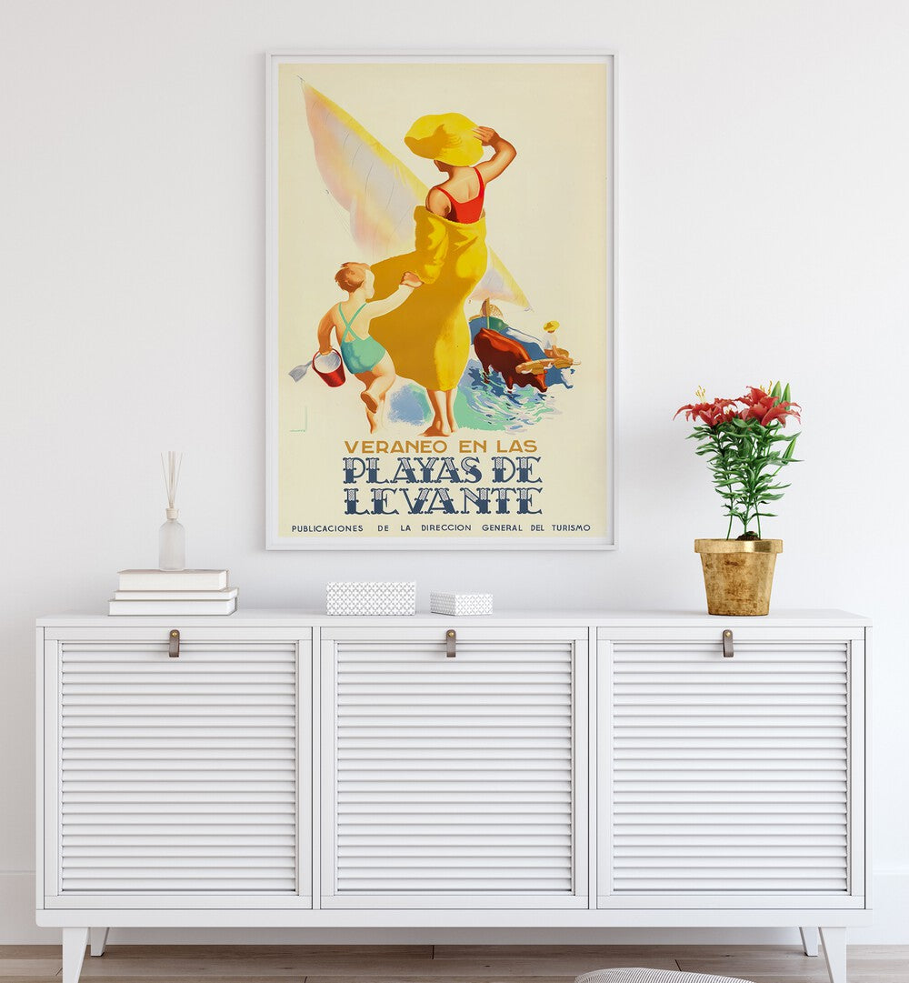 Charming VERANEO EN LAS Vintage Travel Posters bring nostalgia and adventure to your space, perfect for explorers.