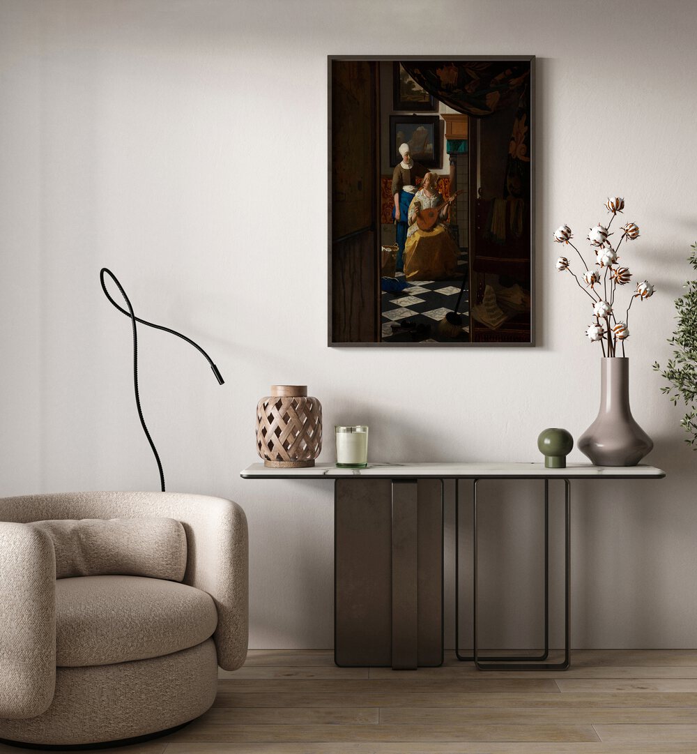 THE LOVE LETTER , VINTAGE PAINTINGS