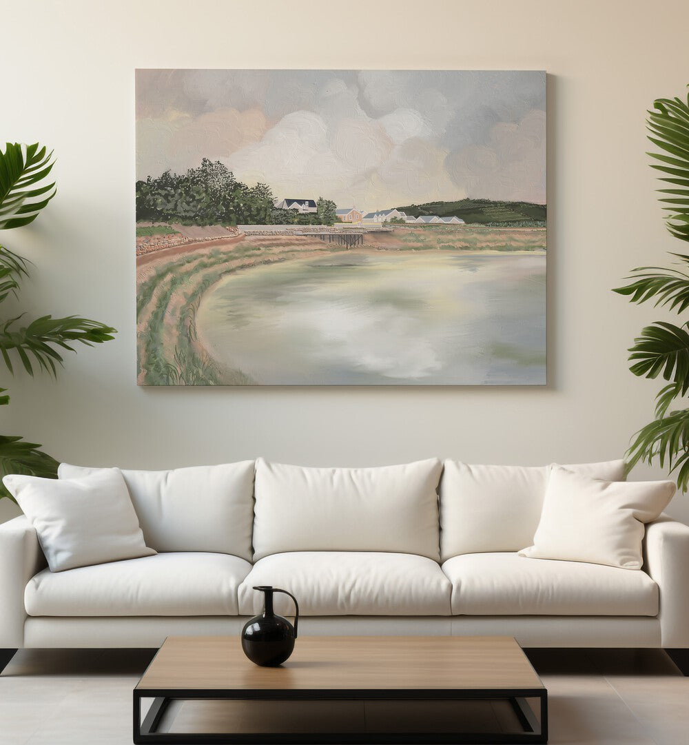 Transform your space with WATCH HER RISE, LANDSCAPE PAINTINGS showcasing serene nature beauty. Perfect for any room.