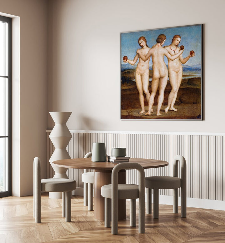 THREE GRACES (1504)  , VINTAGE PAINTINGS