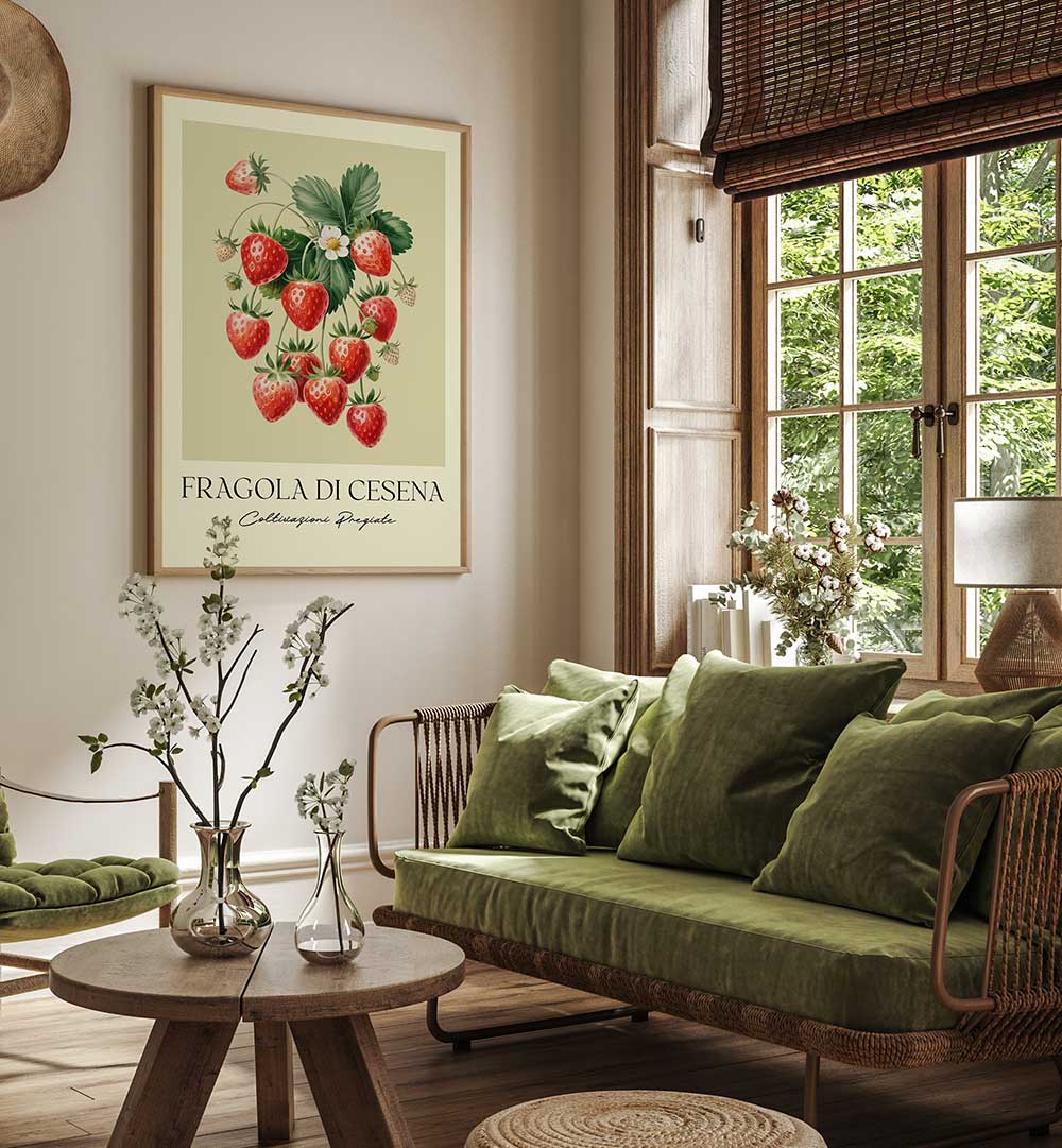 FRAGOLA DI CESENA , FLORAL FLOWER PAINTINGS