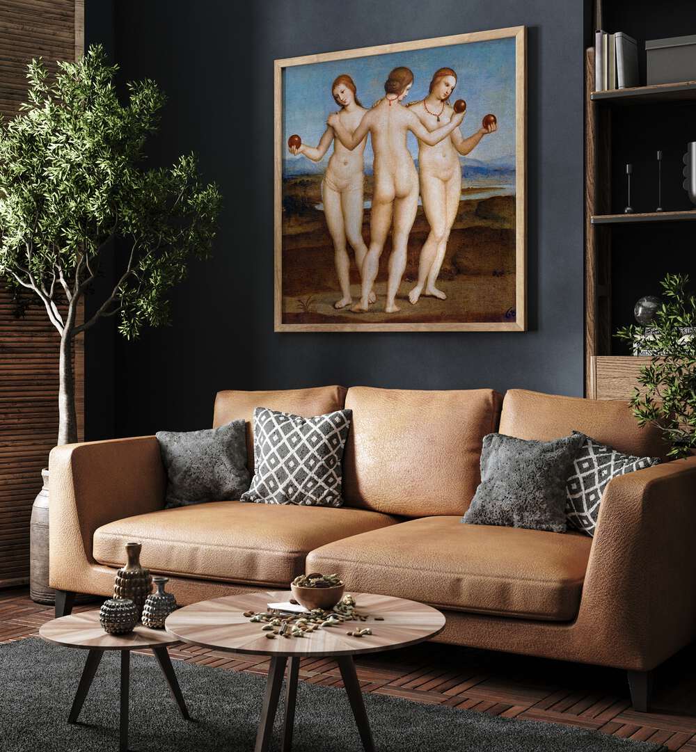 THREE GRACES (1504)  , VINTAGE PAINTINGS