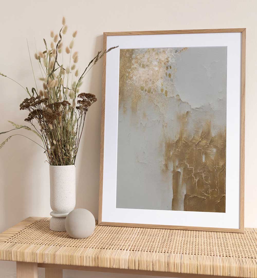 MARBLE IN GOLD , BOHO ART PAINTINGS