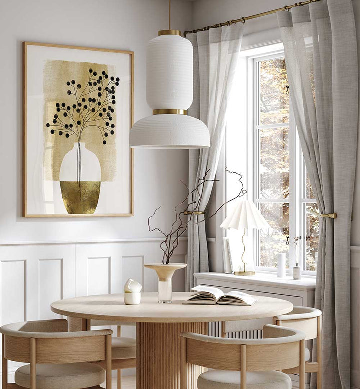 ABSTRACT VASE , FLORAL FLOWER PAINTINGS