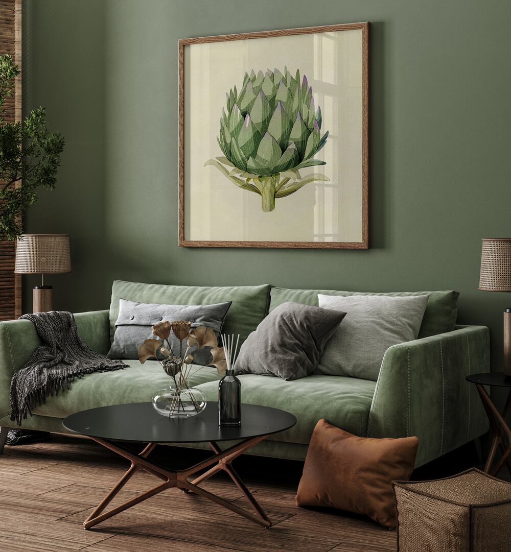 Elevate your decor with ARTICHOKE, FLORAL FLOWER PAINTINGS, showcasing elegance in any living space.