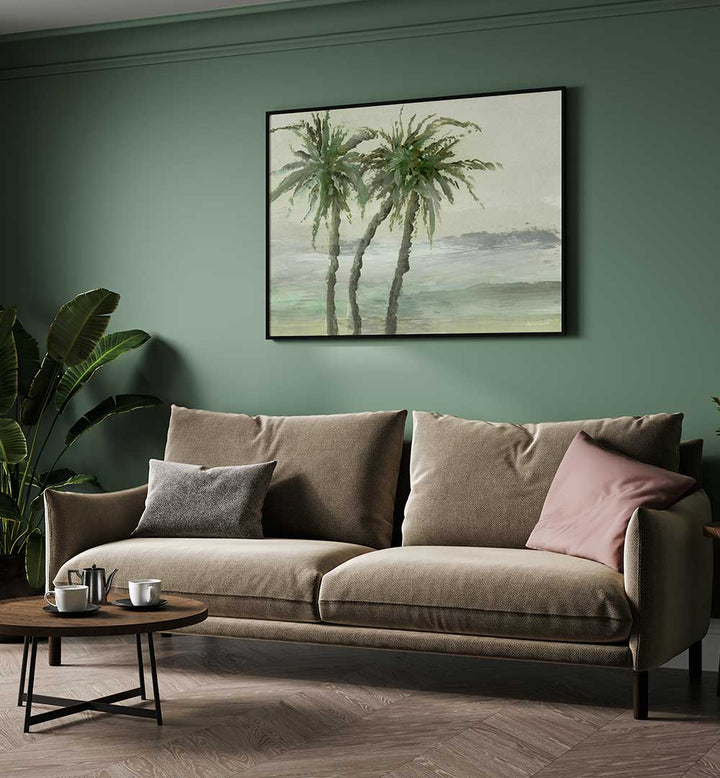 WINDY PALMS , FLORAL FLOWER PAINTINGS
