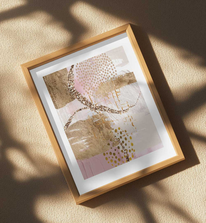 GOLDEN SUNRISE , BOHO ART PAINTINGS