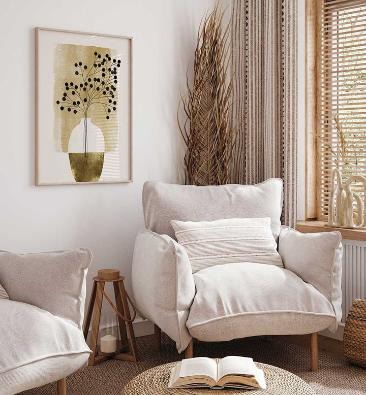 ABSTRACT VASE , FLORAL FLOWER PAINTINGS