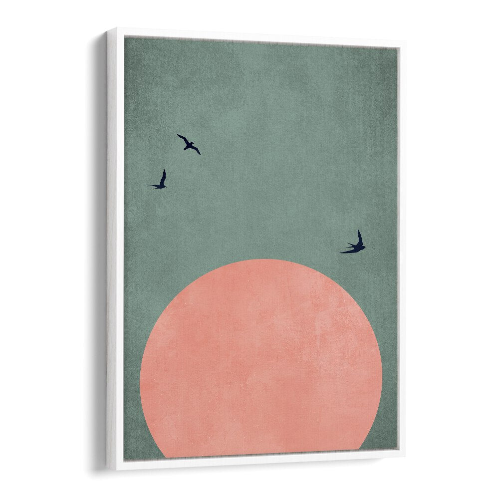 Transform your space with A BEAUTIFUL DAY, LANDSCAPE PAINTINGS by Asianmonk, featuring serene colors and nature's beauty.