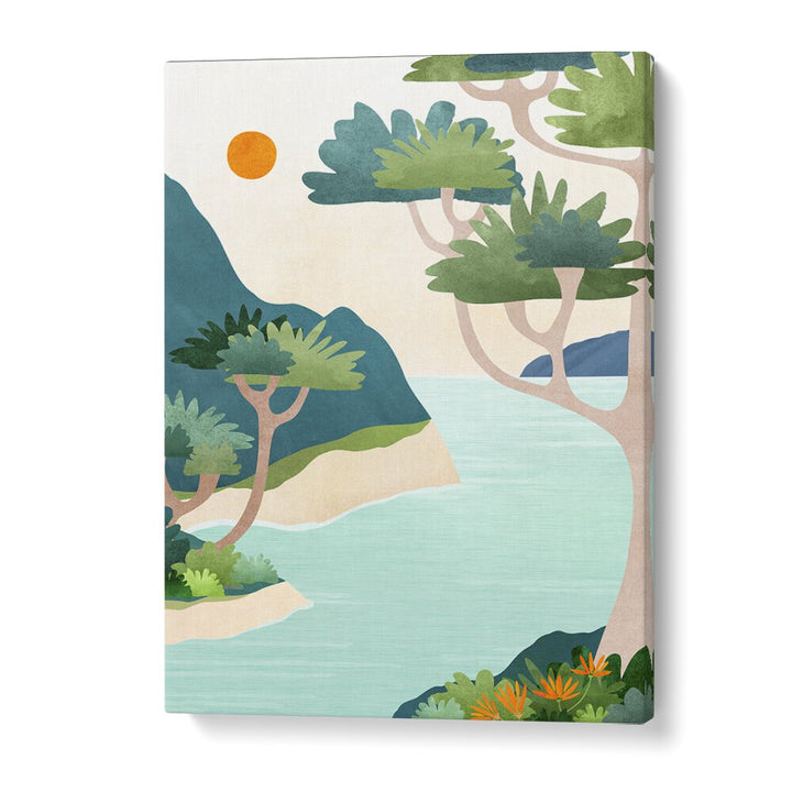 Vibrant floral artwork titled "A PERFECT MOMENT, FLORAL FLOWER PAINTINGS" by Kristian Gallagher for elegant decor.