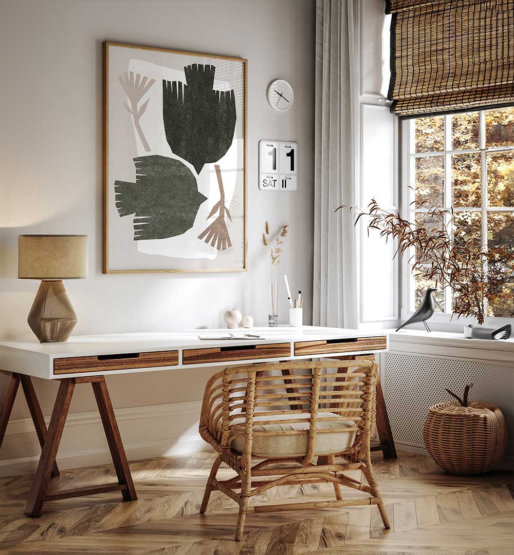 ABSTRACT BIRDS FLIGHT , BOHO ART PAINTINGS