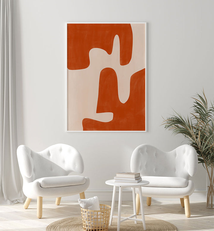 ABSTRACT POLY SHAPES I , ABSTRACT PAINTINGS