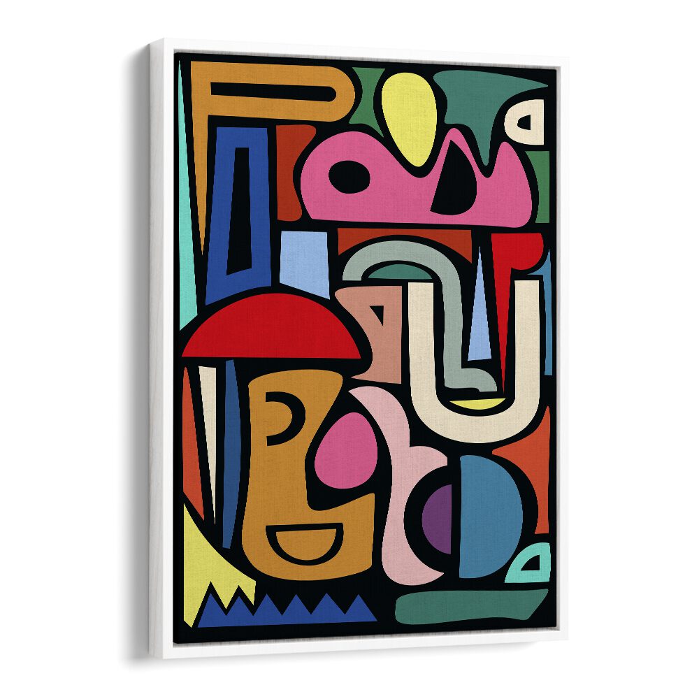 BOLD COLOURFUL ABSTRACT ART, ABSTRACT PAINTINGS featuring vibrant shapes and colors to enhance your living space.