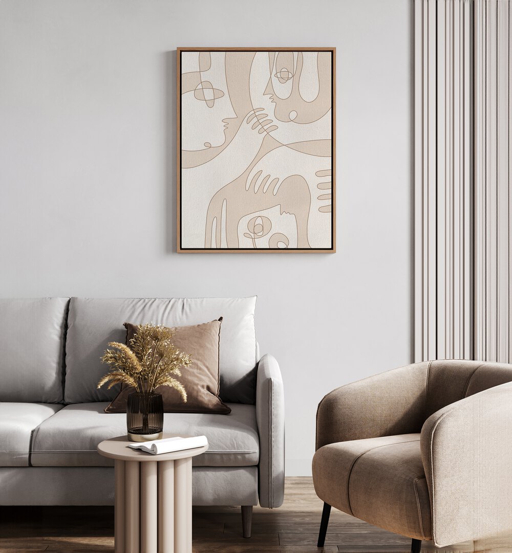 Ethereal design of "A FAINT MEMORY, BOHO ART PAINTINGS" enhances living spaces with nostalgic charm.
