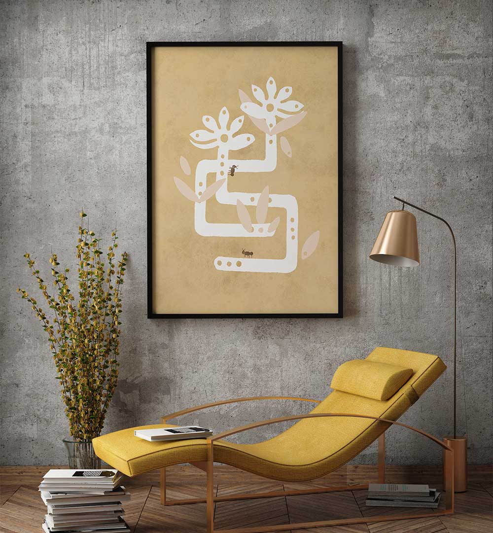 ARID BLOSSOM , FLORAL FLOWER PAINTINGS