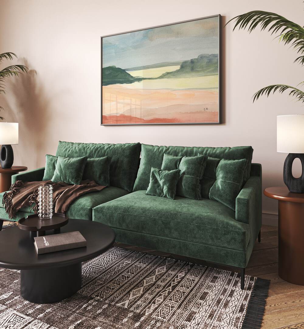 Breathe life into your space with ARID LAND I, a captivating piece from our LANDSCAPE PAINTINGS collection.