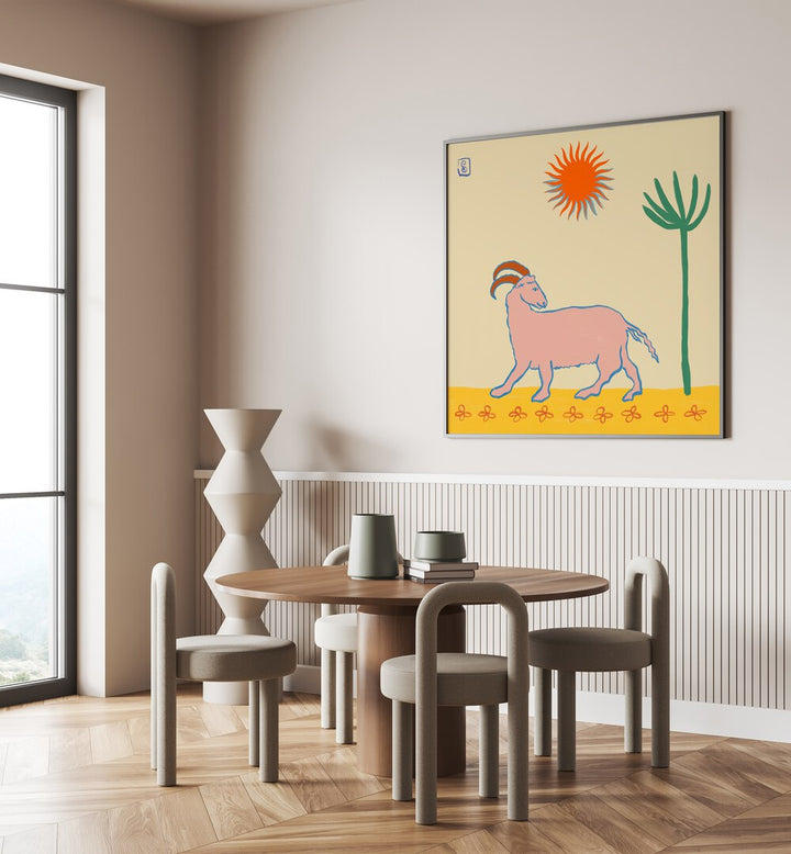 Stylish ARIES III, ZODIAC poster adds elegance to your space, perfect for astrology enthusiasts seeking mystique.