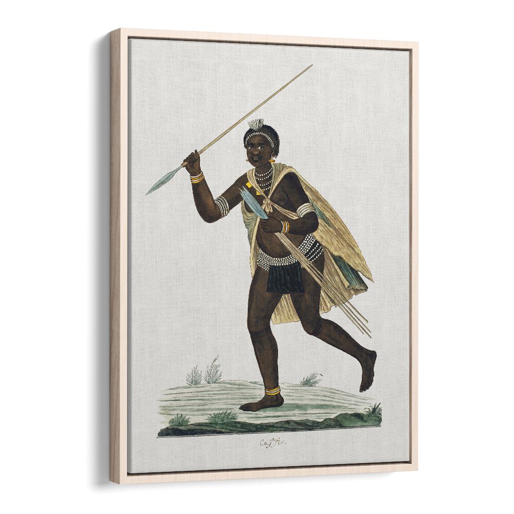 Discover ASSEGAIS, AFRICAN ART PAINTINGS showcasing vibrant heritage and dynamic movement by Robert Jacob Gordon.