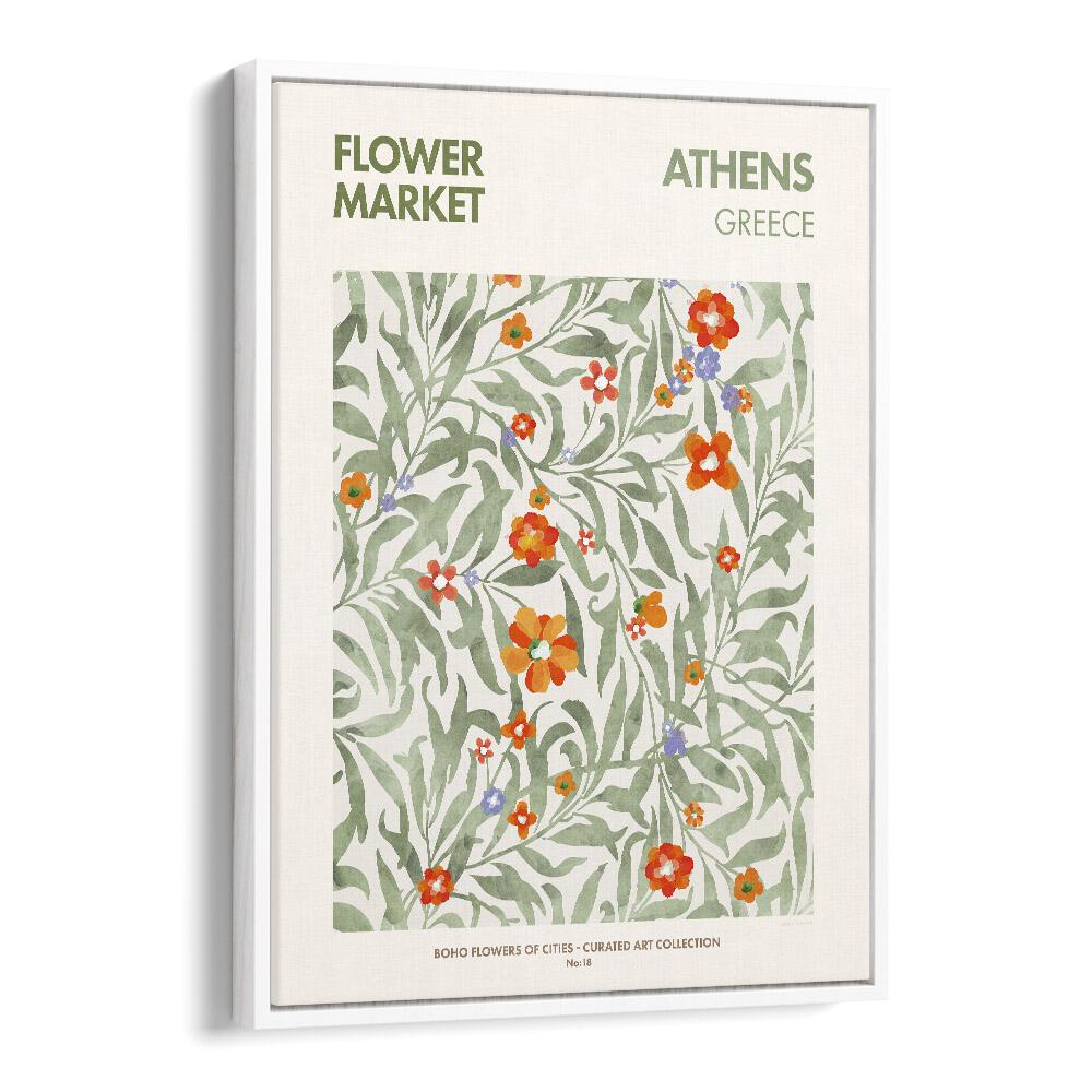 Captivating ATHENS - FLOWERMARKET, FLORAL FLOWER PAINTINGS by Emel Tunaboylu, perfect for enhancing your decor.