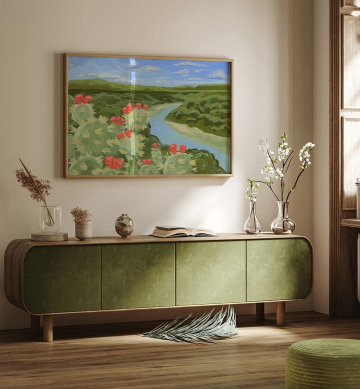 AUSTIN HILL, LANDSCAPE PAINTINGS gracefully enhance interiors with serene views and vibrant colors, perfect for any space.