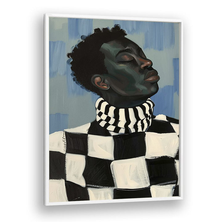 Stylish ABSTRACT FEMINIST , PORTRAITS showcasing empowerment and beauty in a captivating figurative illustration.