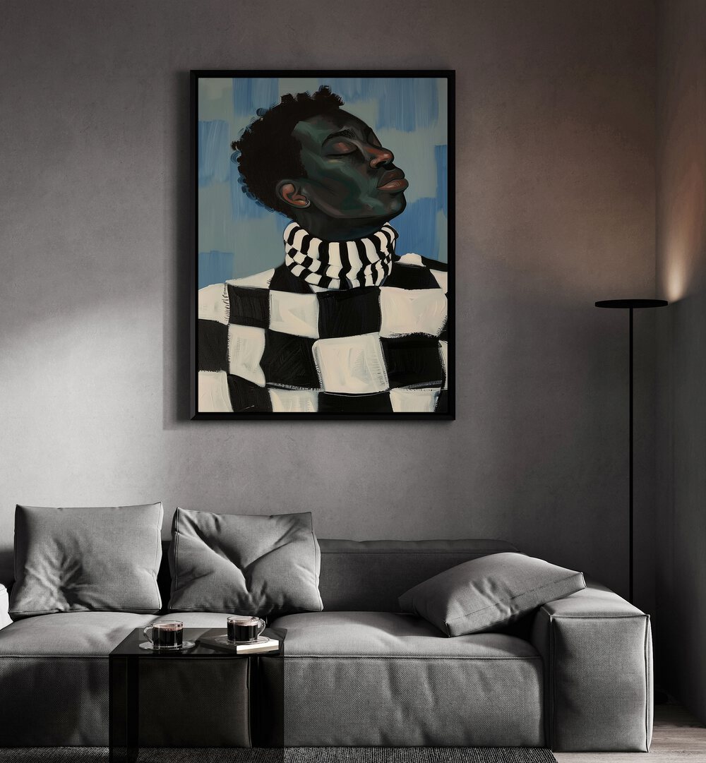 Abstract feminist portraits showcasing empowerment and beauty in art, perfect for modern home decor.