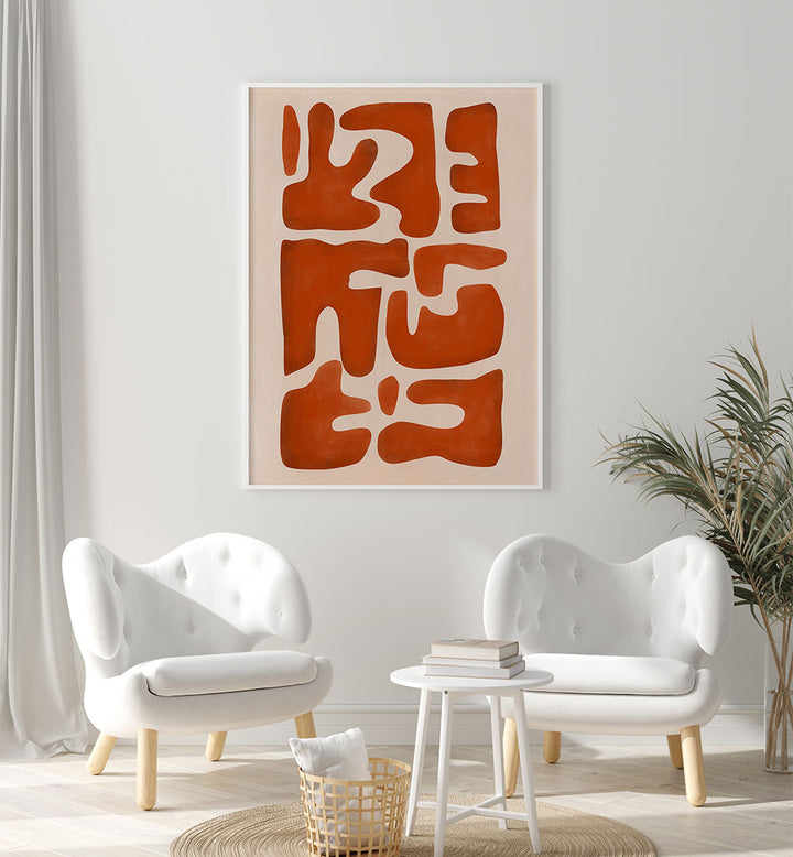 ABSTRACT POLY SHAPES II , ABSTRACT PAINTINGS