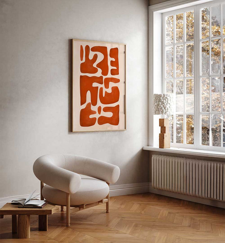 ABSTRACT POLY SHAPES II , ABSTRACT PAINTINGS