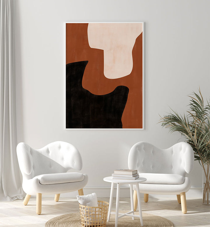 ABSTRACT POLY SHAPES IV , ABSTRACT PAINTINGS