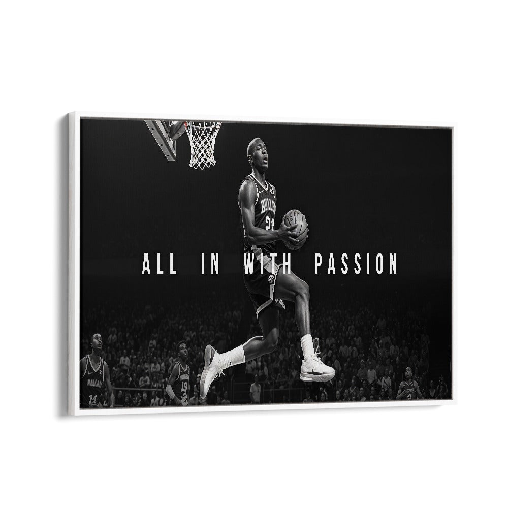 Transform your space with ALL IN WITH PASSION, QUOTES & TYPOGRAPHY POSTERS that inspire and motivate.