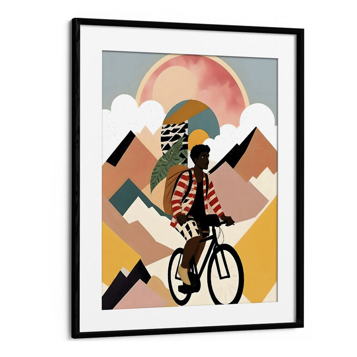 Explore the beauty of adventure with ALWAYS A TRAVELER, PORTRAITS by Uma Gokhale, perfect for inspiring spaces.