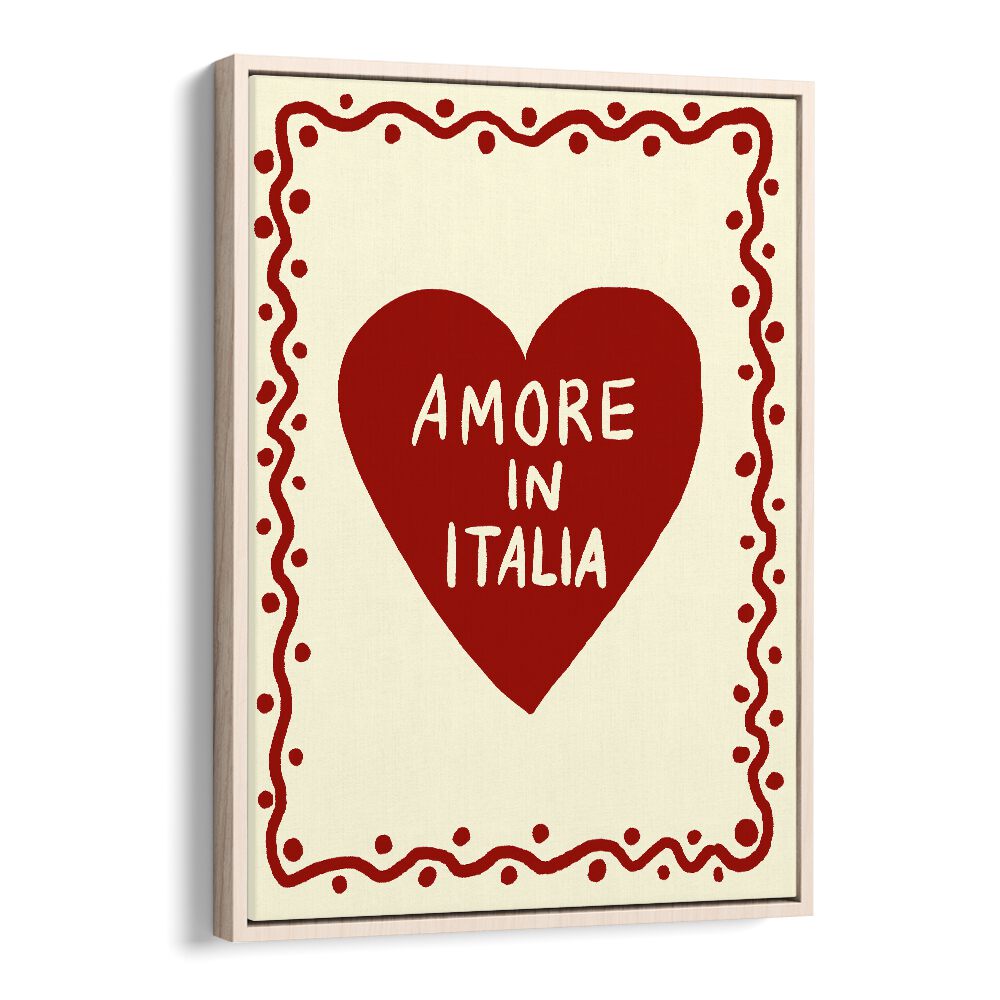 Stylish AMORE IN ITALIA, QUOTES poster by Studio Dolci, perfect for adding charm and romance to your space.