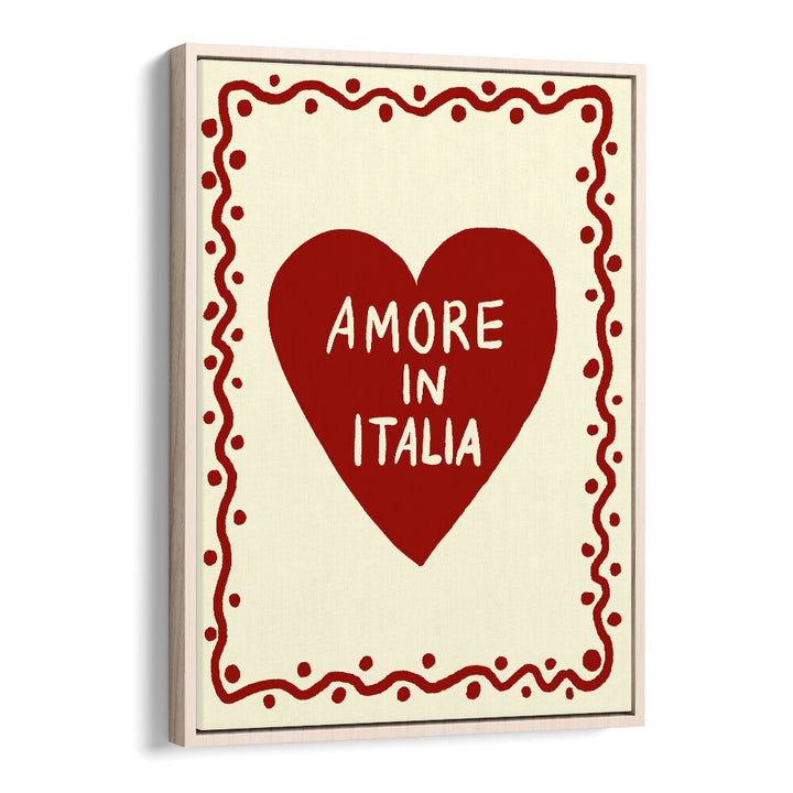 Stylish AMORE IN ITALIA, QUOTES poster by Studio Dolci, perfect for adding charm and romance to your space.