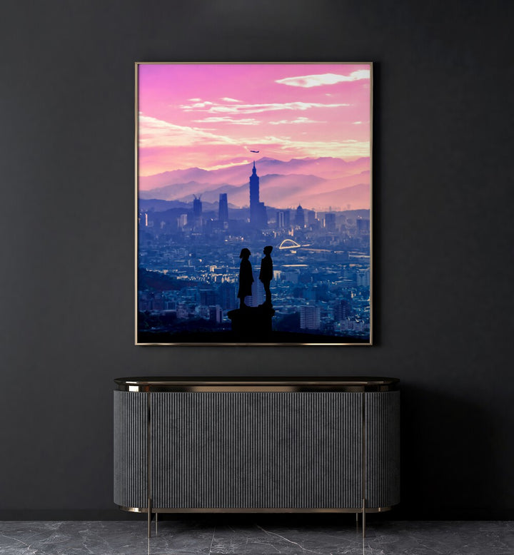Experience the beauty of ANIME LOVE, SURREAL ART PRINTS with Ritvik Takkar's enchanting artwork in your space.