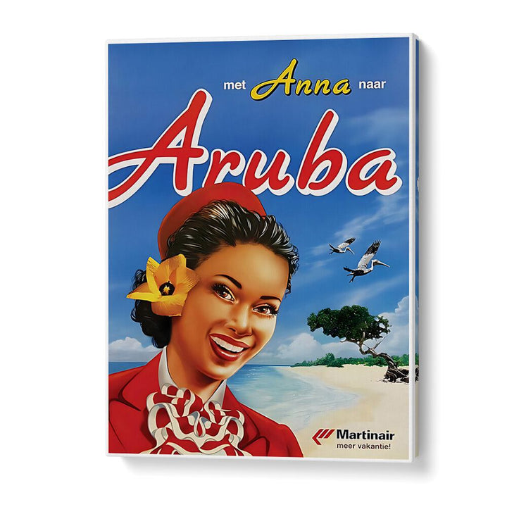 ARUBA, VINTAGE TRAVEL POSTERS showcase vibrant artwork celebrating the island's enchanting spirit and landscapes.