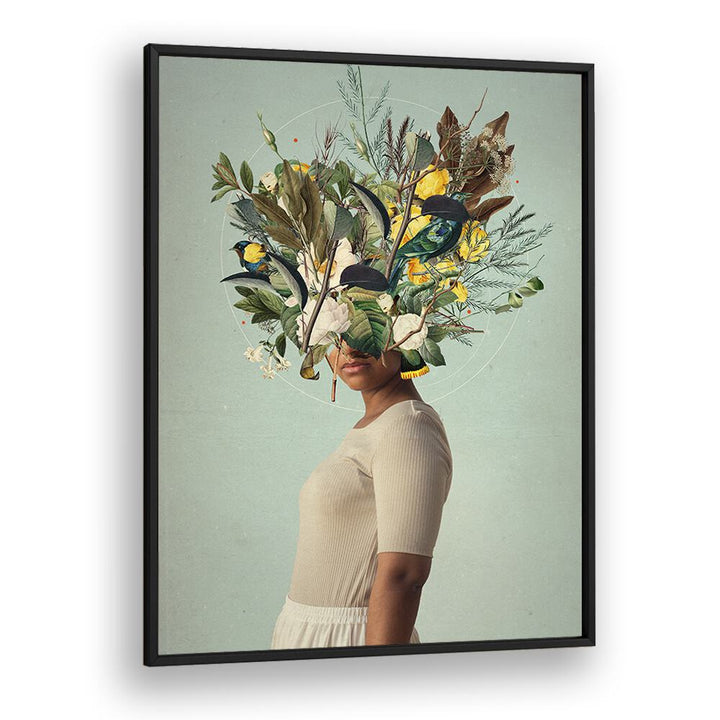 Transform your space with "AT LEAST THE LIGHT WILL NEVER GO OUT, SURREAL ART PRINTS" by Frank Moth.