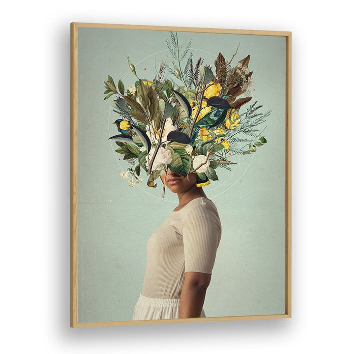 Surreal art print "AT LEAST THE LIGHT WILL NEVER GO OUT" by Frank Moth adds elegance to any space.