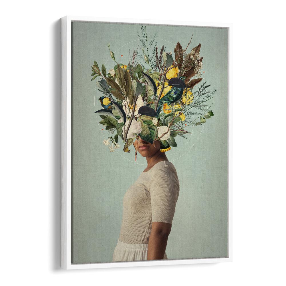 Stunning surreal art print "AT LEAST THE LIGHT WILL NEVER GO OUT" by Frank Moth enhances any modern space beautifully.