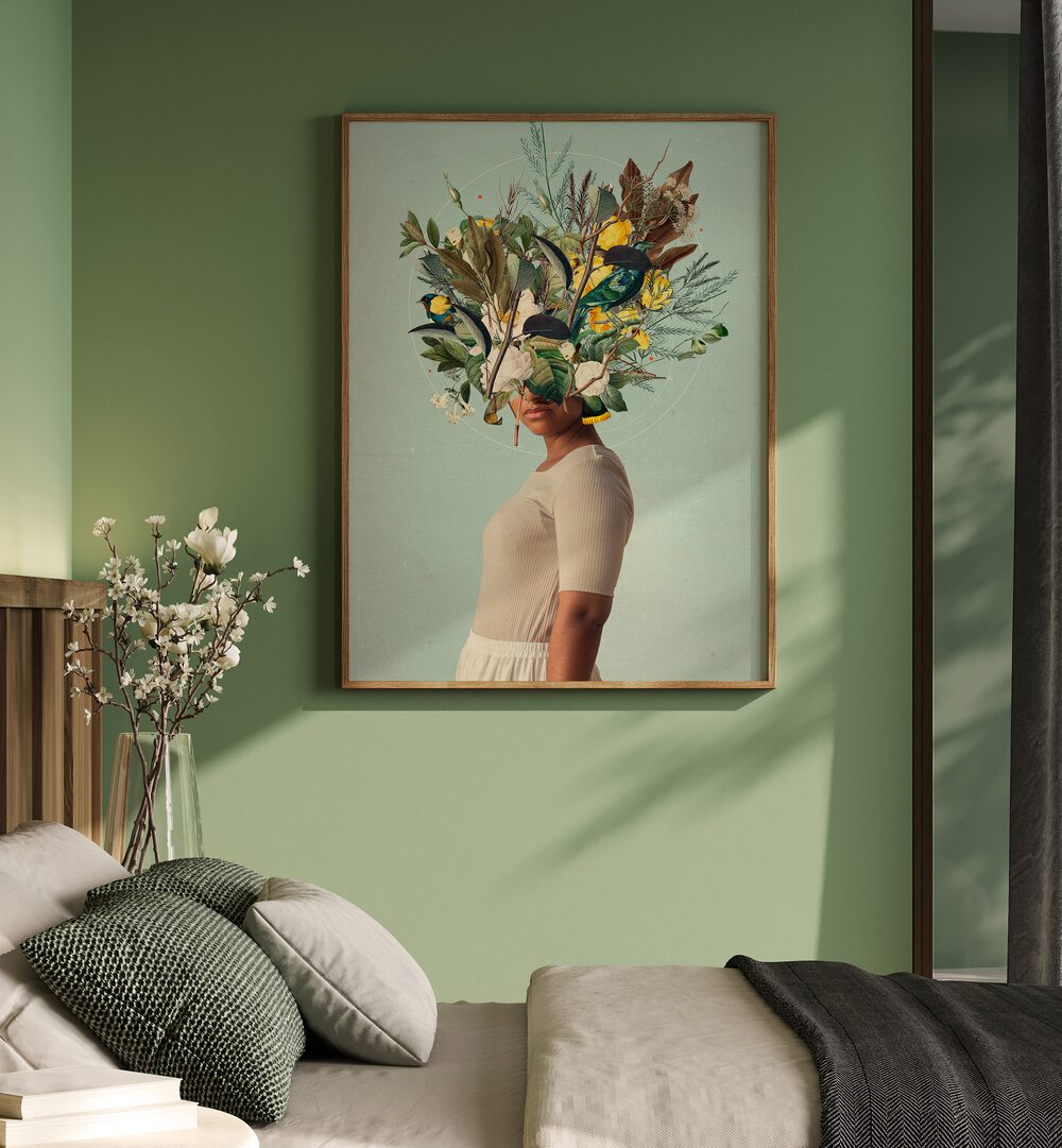Transform your space with "AT LEAST THE LIGHT WILL NEVER GO OUT, SURREAL ART PRINTS" by Frank Moth for modern elegance.