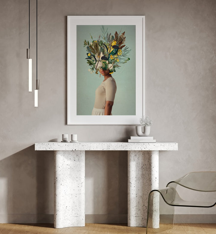 Surreal art print "At Least The Light Will Never Go Out" by Frank Moth, perfect for transforming your space.