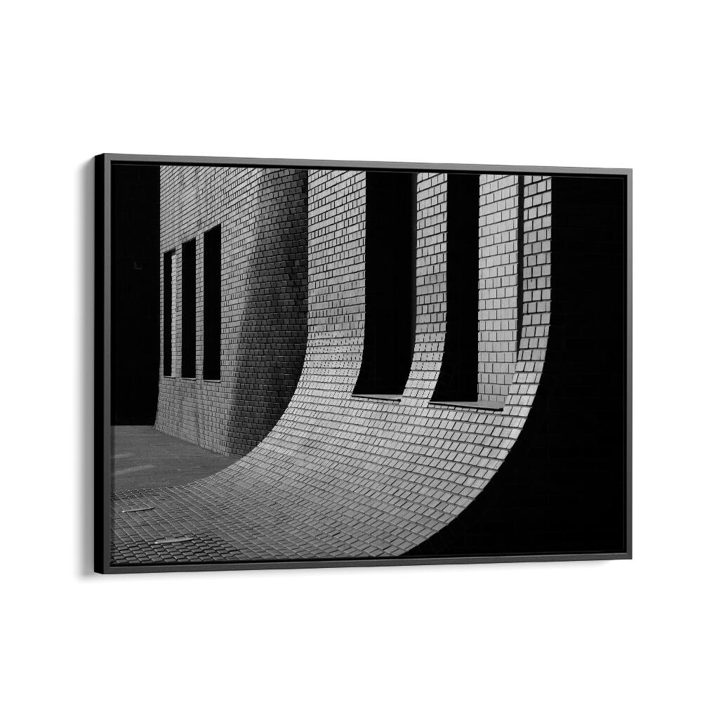 Stunning black and white architectural details from UNTITLED VI, PHOTOGRAPHY PRINTS, showcasing urban life’s essence.