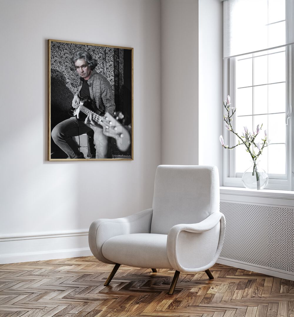 Stylish BEETHOVEN SOLO, MUSIC POSTERS by Dikhotomy enhance your space with classical art and modern design.