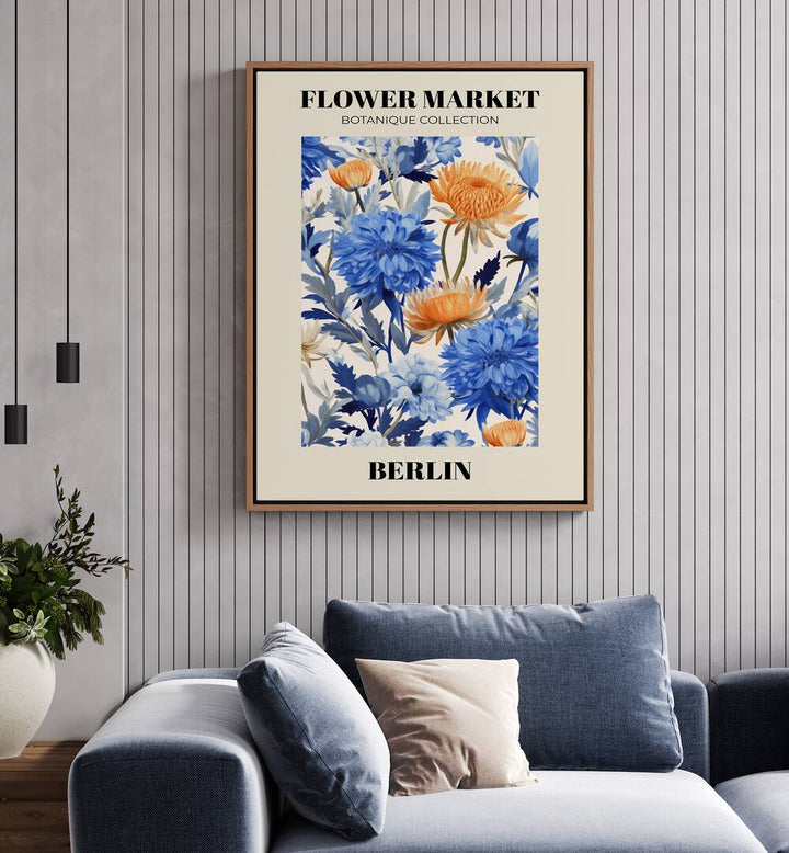 Vibrant BERLIN - FLOWER MARKETO floral flower paintings enhance your space with botanical charm and elegance.