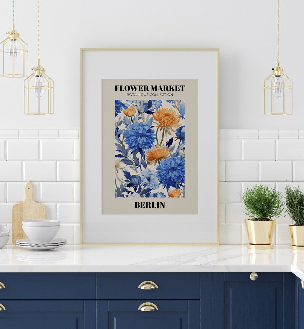 Transform your space with BERLIN - FLOWER MARKETO, FLORAL FLOWER PAINTINGS showcasing vibrant botanical art.