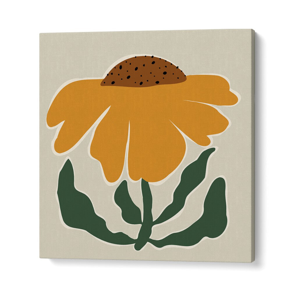 Big Blooming III, Botanical Art Paintings Artwork in Gallery Wrap