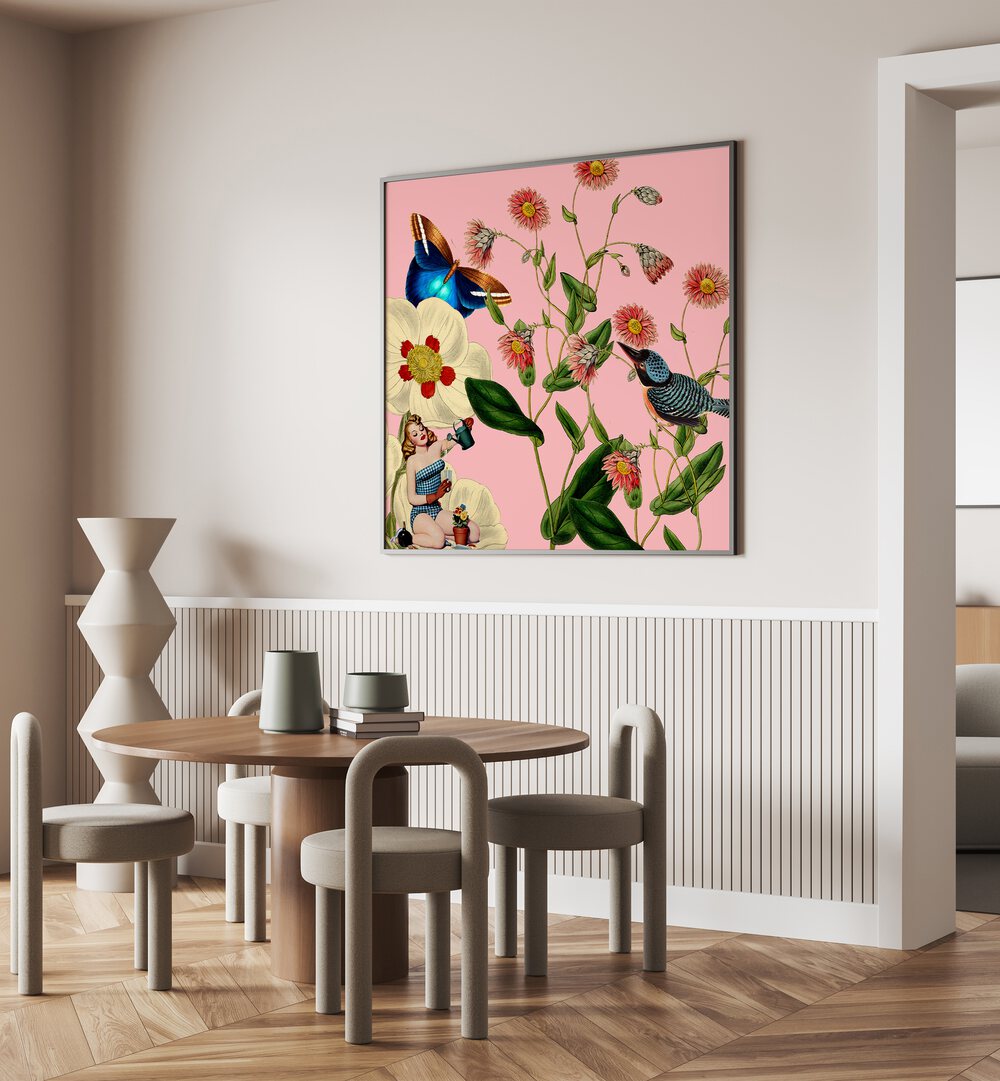 Vibrant BIG FLOWER DREAM, FLORAL FLOWER PAINTINGS brighten any space, showcasing exquisite floral patterns and colors.