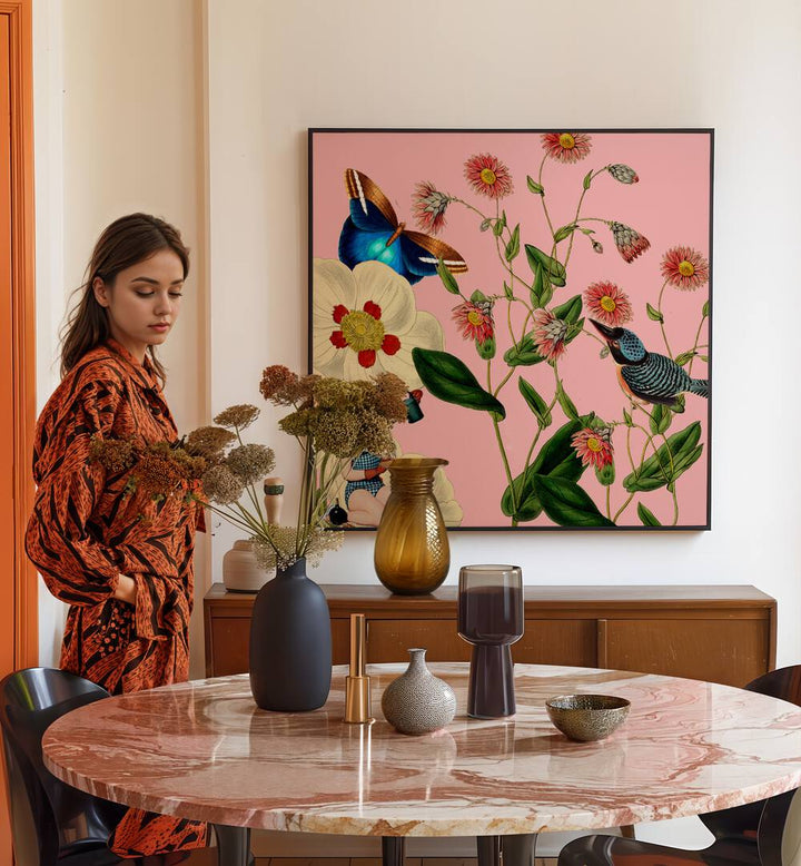 Brighten your space with BIG FLOWER DREAM, FLORAL FLOWER PAINTINGS, featuring vibrant colors and stunning floral designs.