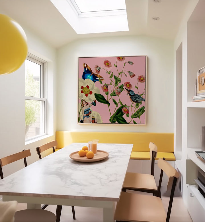 Vibrant BIG FLOWER DREAM, FLORAL FLOWER PAINTINGS brighten up your space with stunning floral patterns and colors.