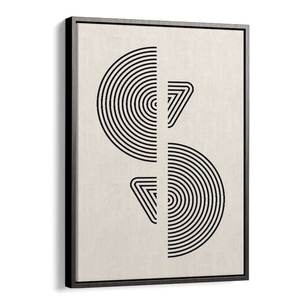 Framed BLACK MOLE LAGOON, BOHO ART PRINTS from Asian Monk, showcasing elegant minimalism and sophistication.