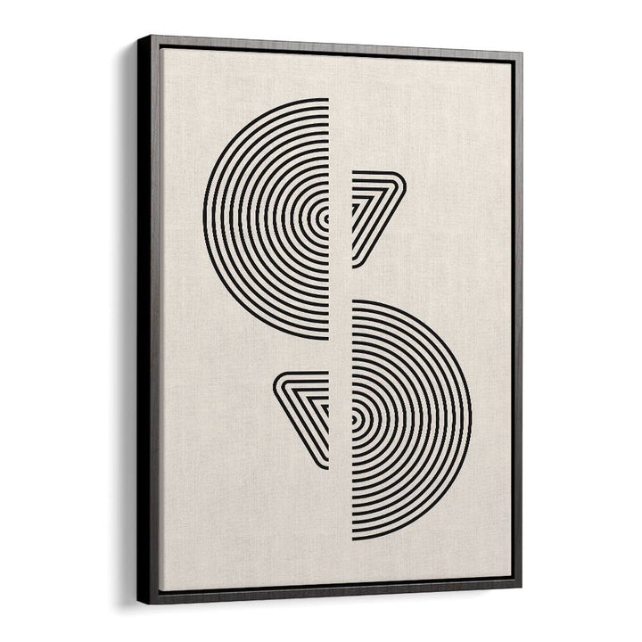 Framed BLACK MOLE LAGOON, BOHO ART PRINTS from Asian Monk, showcasing elegant minimalism and sophistication.